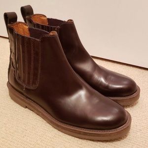 New Madewell Leather Chelsea Boots